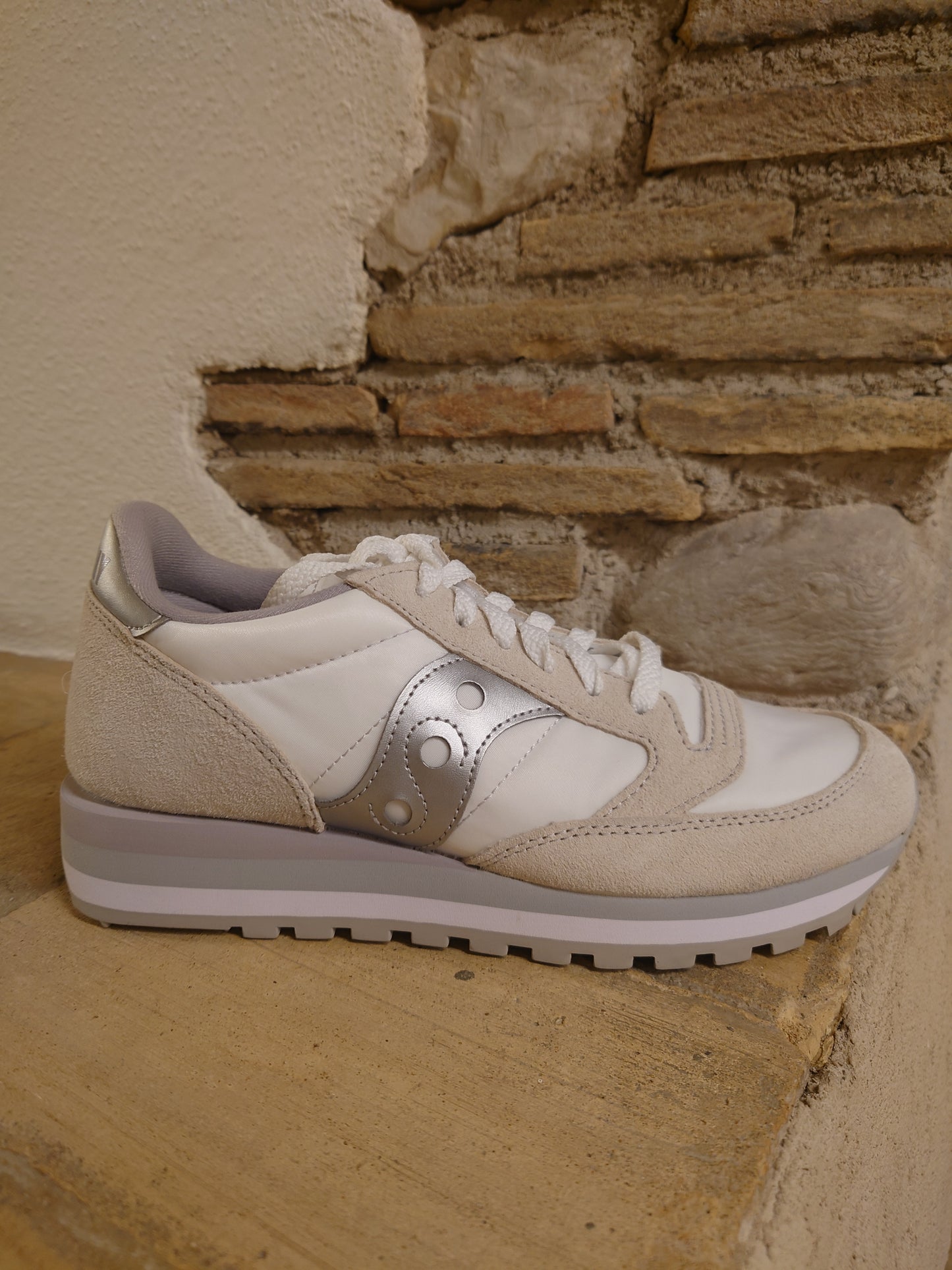 Saucony Sneakers Donna - Modello S60530-16 (White/Silver)