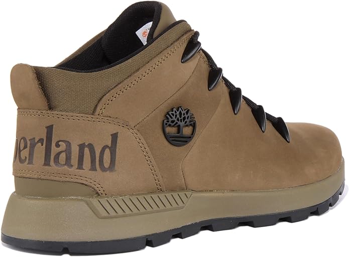 Timberland Stivaletti Uomo - Modello TB0A2QSH (Olive Nubuck)