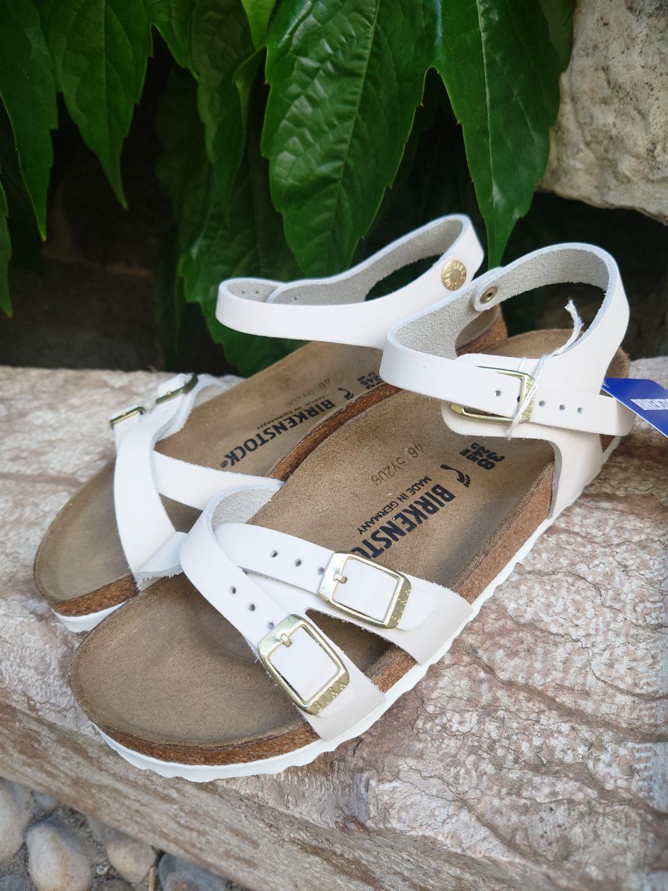 Birkenstock Donna – Modello 1028417 KUMBA Antique White Leather