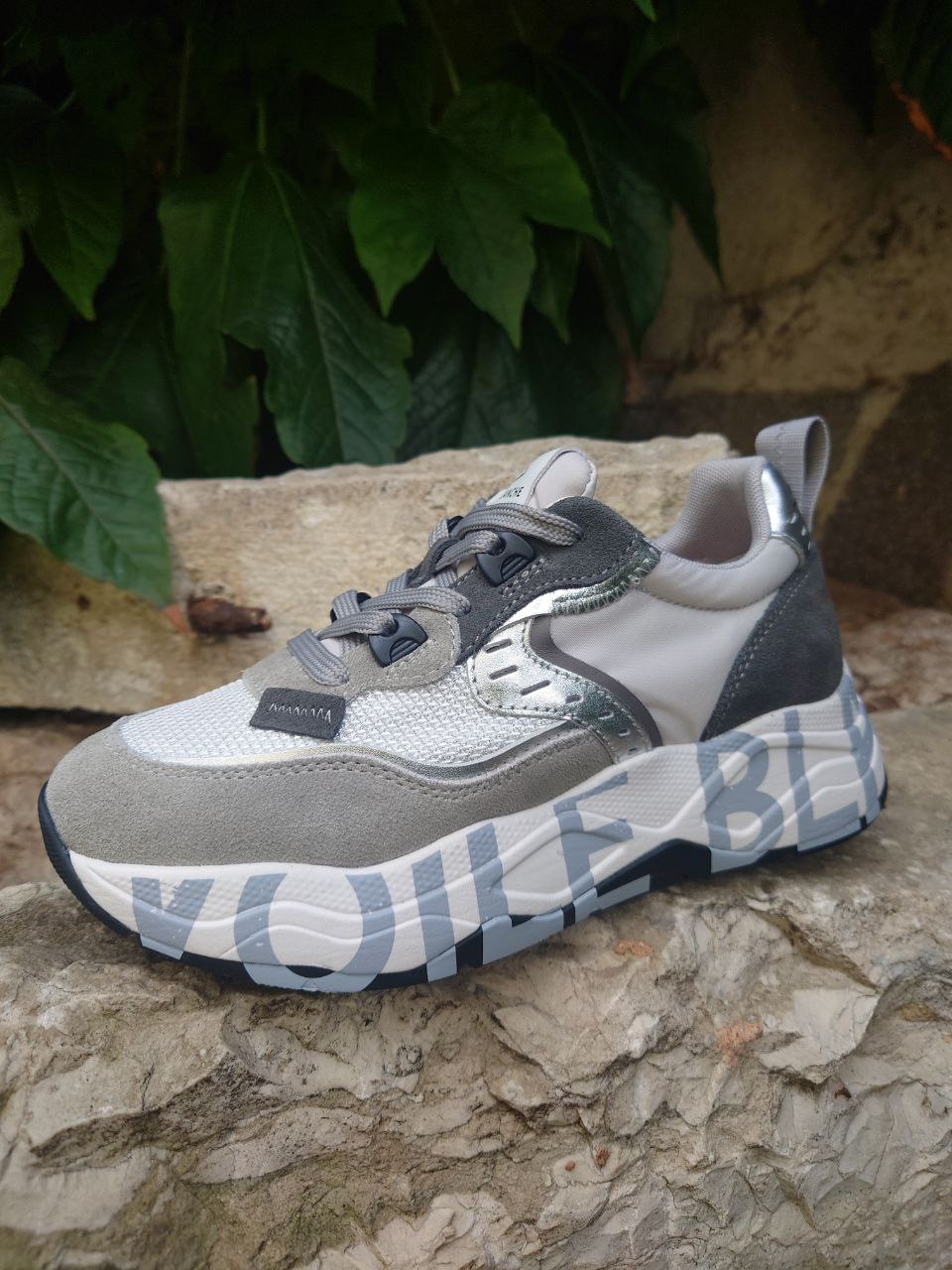 Voile Blanche Sneakers Donna - Modello 2017475.11.1B24 (grey-silver)