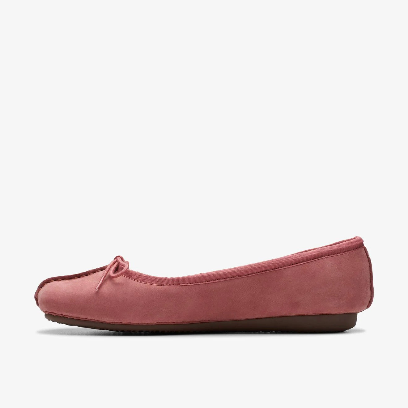 Clarks Scarpe Donna - Modello Freckle Ice (Dusty Rose Nubuck)