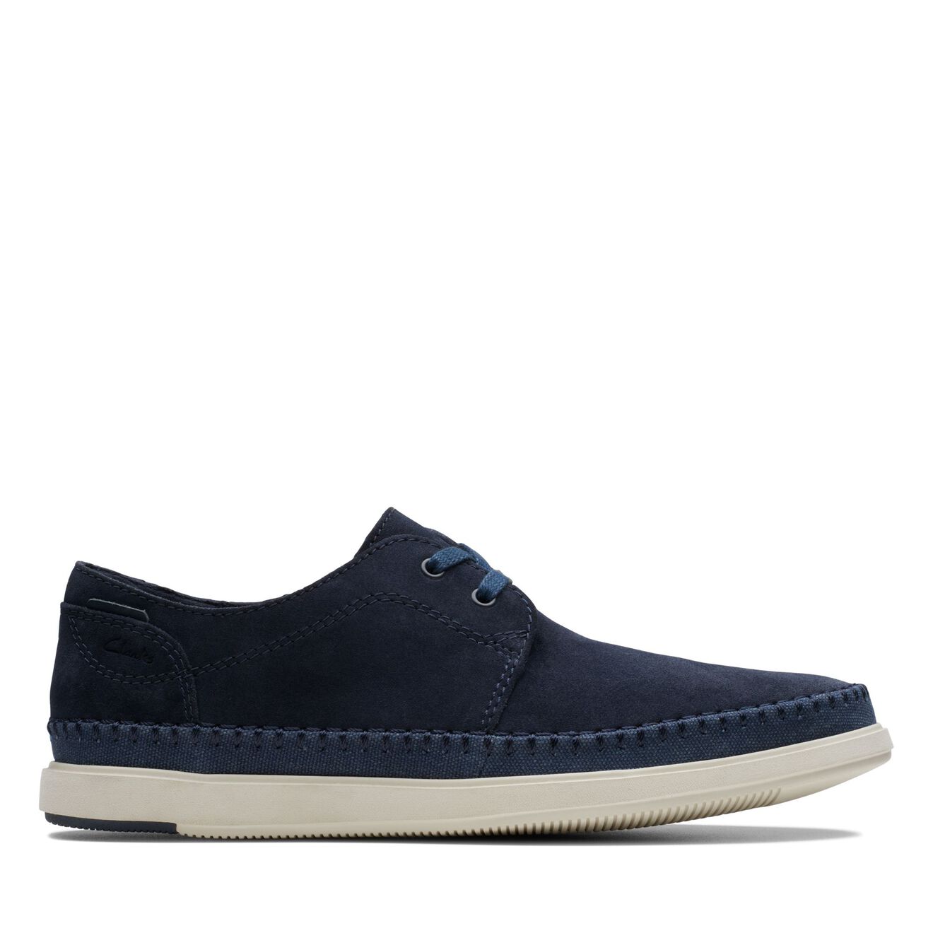 Clarks Scarpe Uomo - Modello Bratton Lo (Navy Suede)