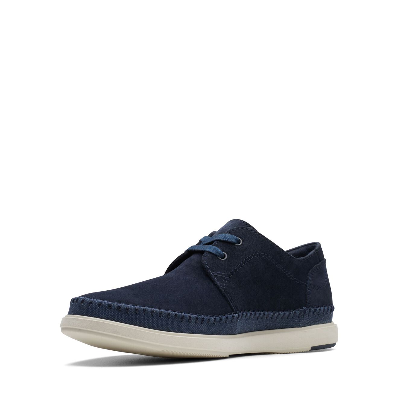 Clarks Scarpe Uomo - Modello Bratton Lo (Navy Suede)