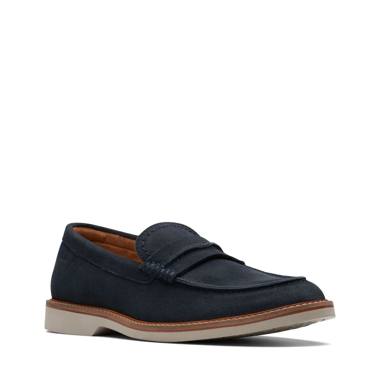 Clarks Scarpe Uomo - Modello AtticusLTSLIP (Navy Suede)