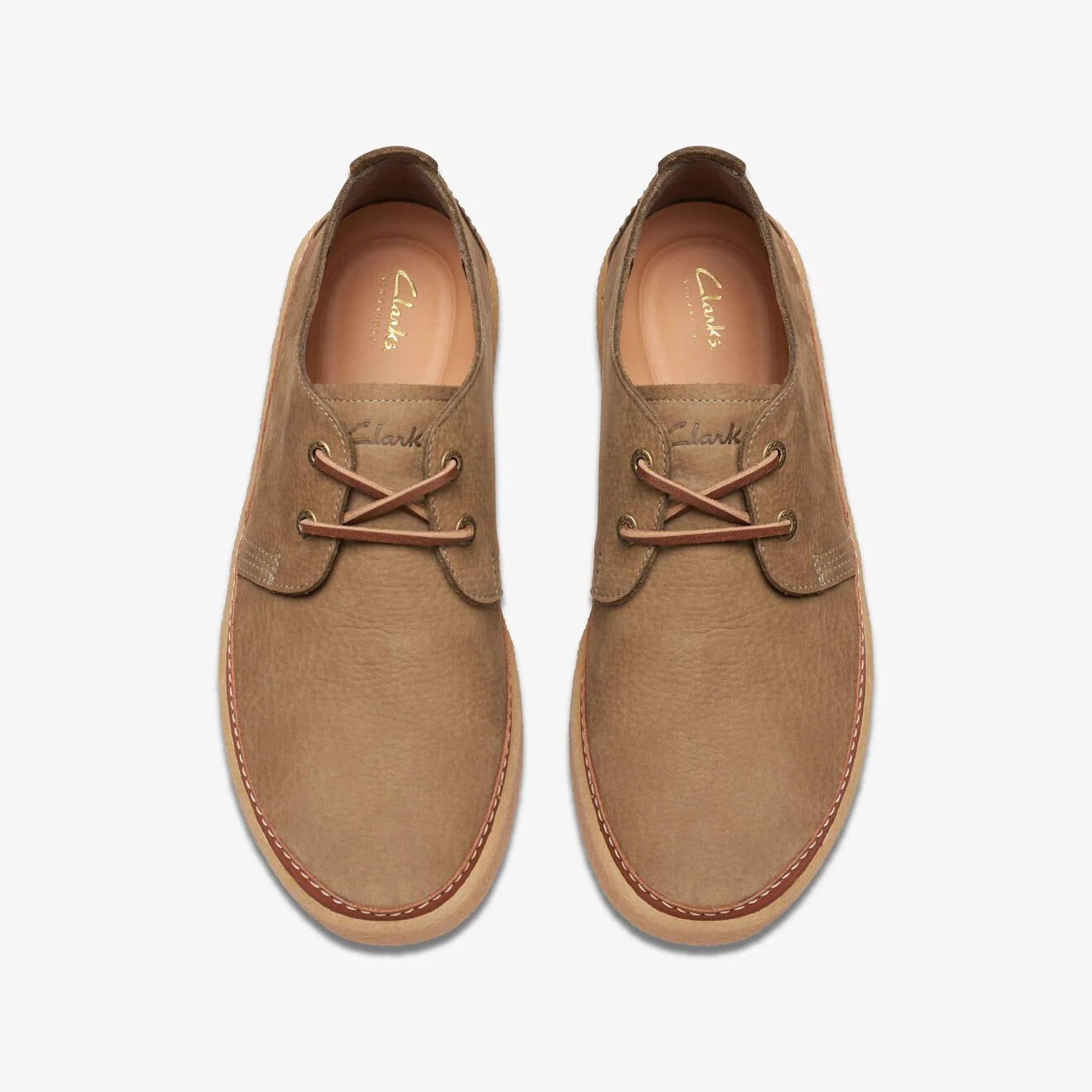 Clarks Scarpe Uomo - Modello Clarkwood Low (Oakwood Nubuck Suede)