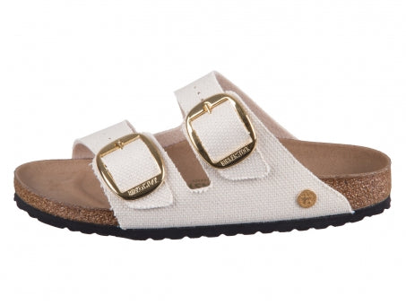 Birkenstock Sandali Vegan Donna - Modello 102676 (Canvas Eggshell)