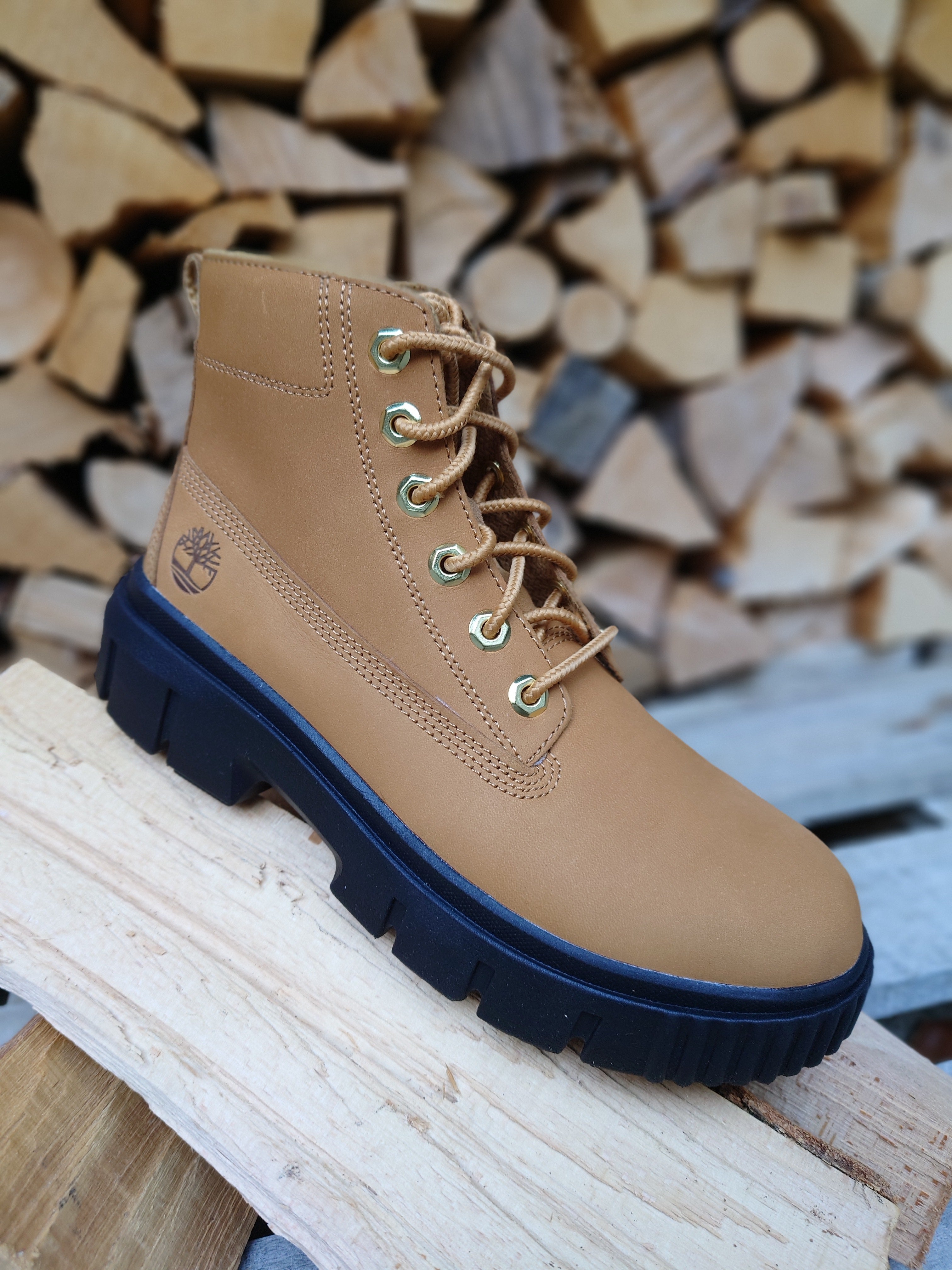 Timberland Stivaletti Donna - Modello RB0A5RP4 (Wheat Nubuck)