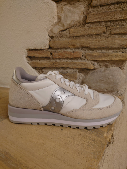 Saucony Sneakers Donna - Modello S60530-16 (White/Silver)