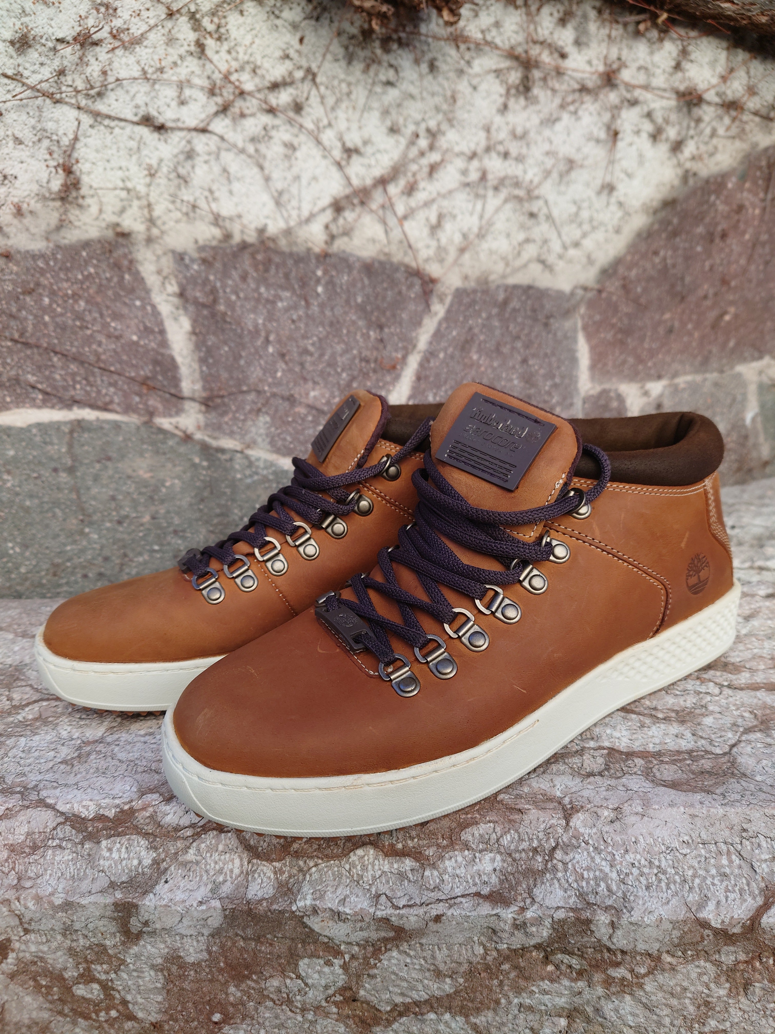 Timberland Stivaletti Uomo - Modello TB0A1S6B (Wheat Nubuck)