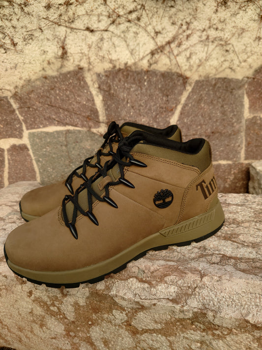 Timberland Stivaletti Uomo - Modello TB0A2QSH (Olive Nubuck)