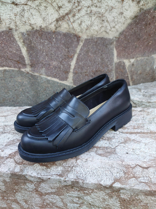 Clarks Mocassini Donna - Modello ORINOCO2 LOAFER (Black Leather)