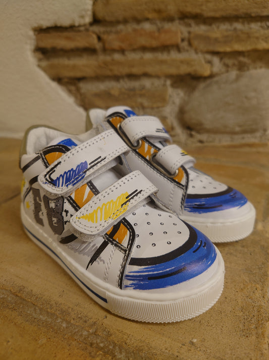 Falcotto Scarpe Bambino - Modello 2018059-1N60 (White Stone)