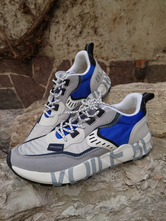 Voile Blanche Sneakers Uomo - Modello 201746501 (Grey Azure)