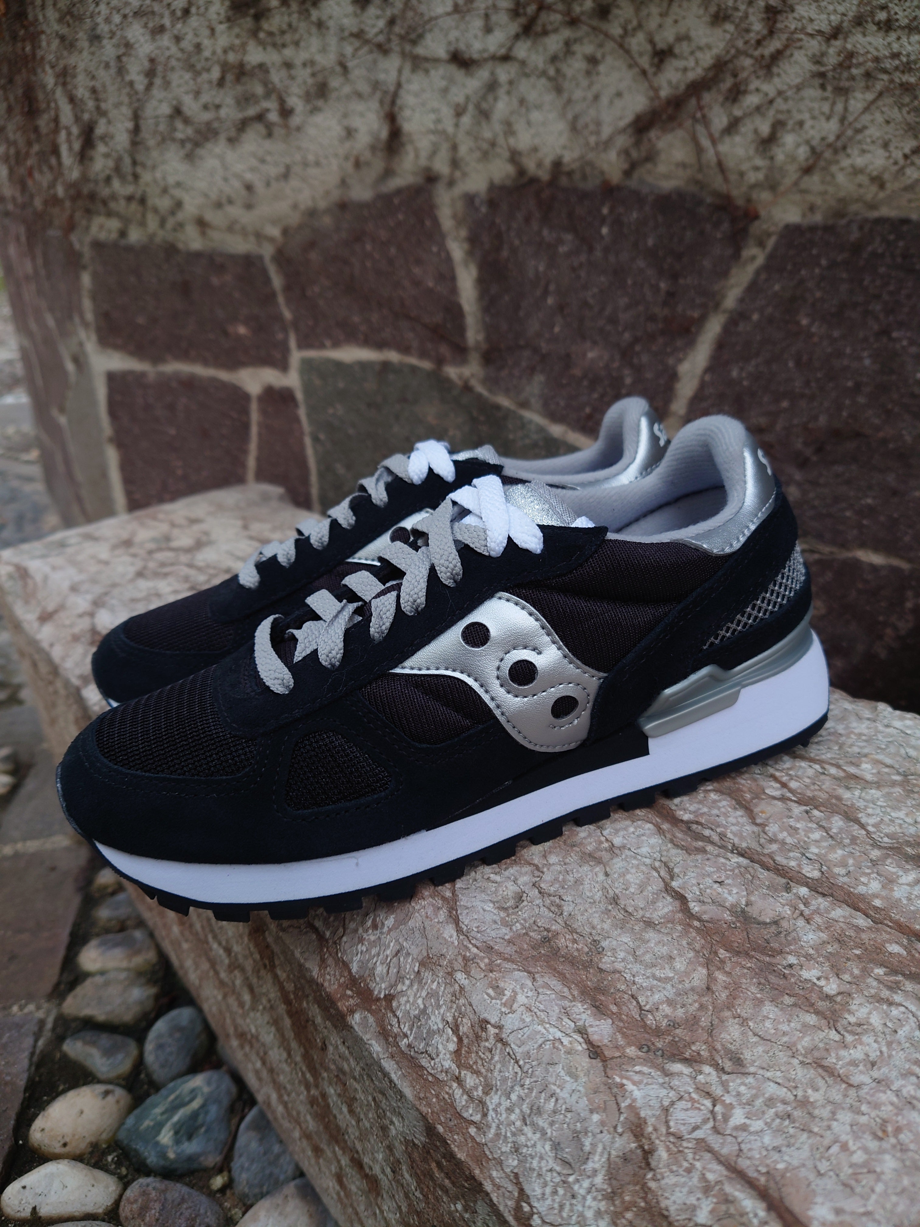 Saucony Sneakers Donna - Modello S1108-671 (Black/Silver)