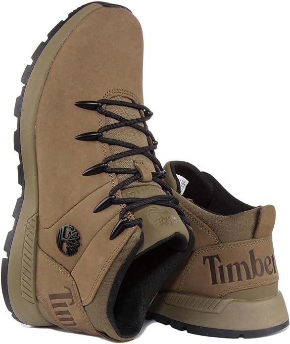 Timberland Stivaletti Uomo - Modello TB0A2QSH (Olive Nubuck)