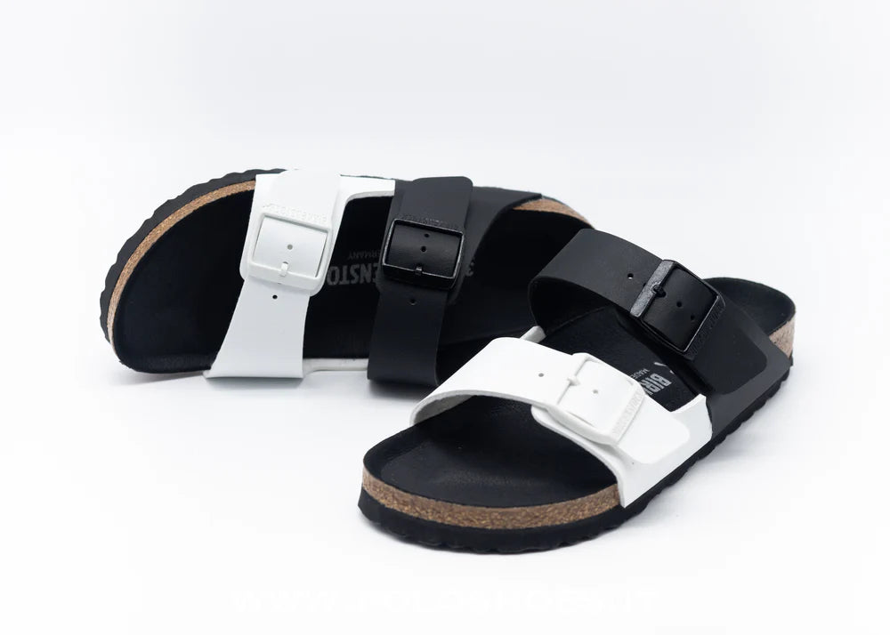 Birkenstock Sandali Donna - Modello 1019712 (Black/White)