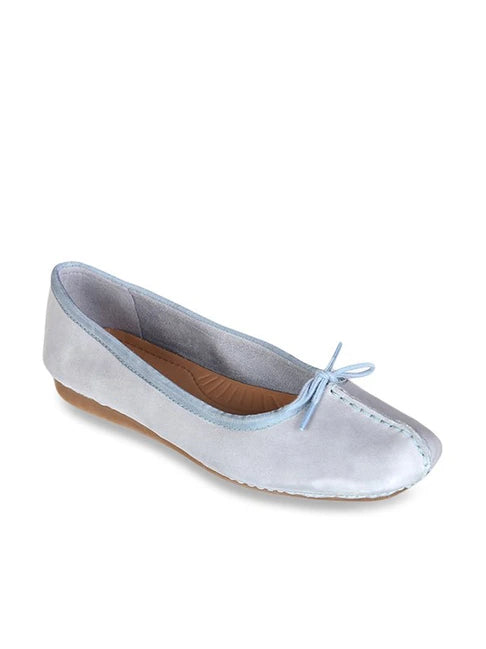 Clarks Scarpe Donna - Modello Freckle Ice (Silver Metallic)