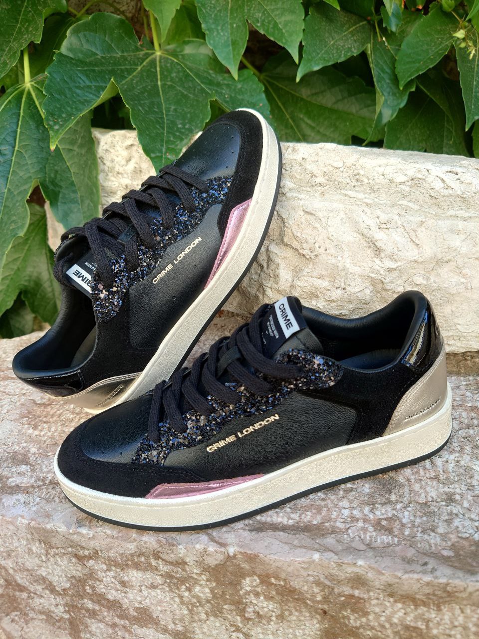 Crime Sneakers Uomo - Modello 21200AA7 (Nero)