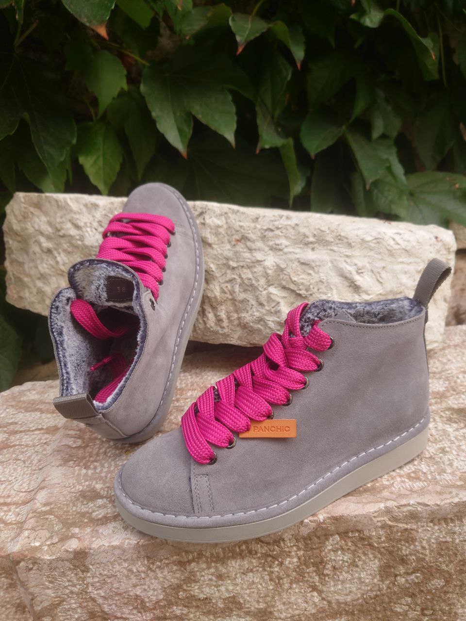 Panchic Scarpe Donna - Modello P01W016-00882000 (Grey Fuchsia)