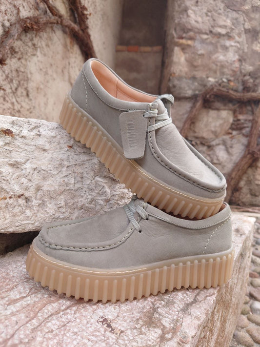 Clarks Donna - Modello Torhill Bee (Light Green Nubuck)