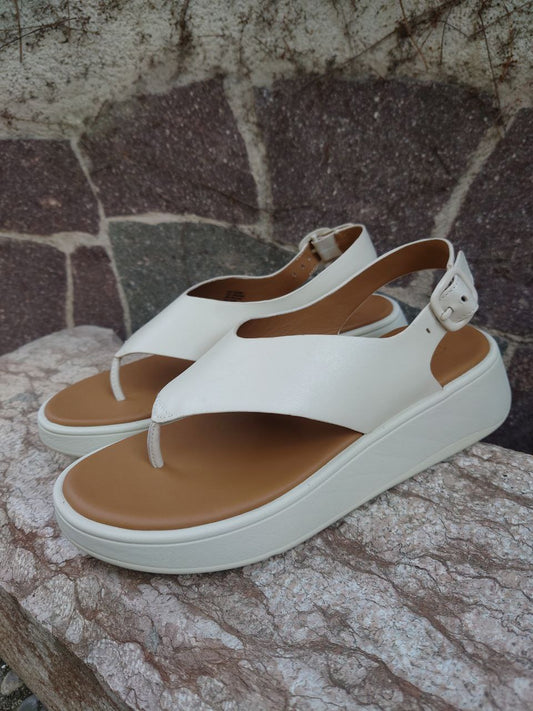 FitFlop Donna – Modello IY2-A99 Beige Leather
