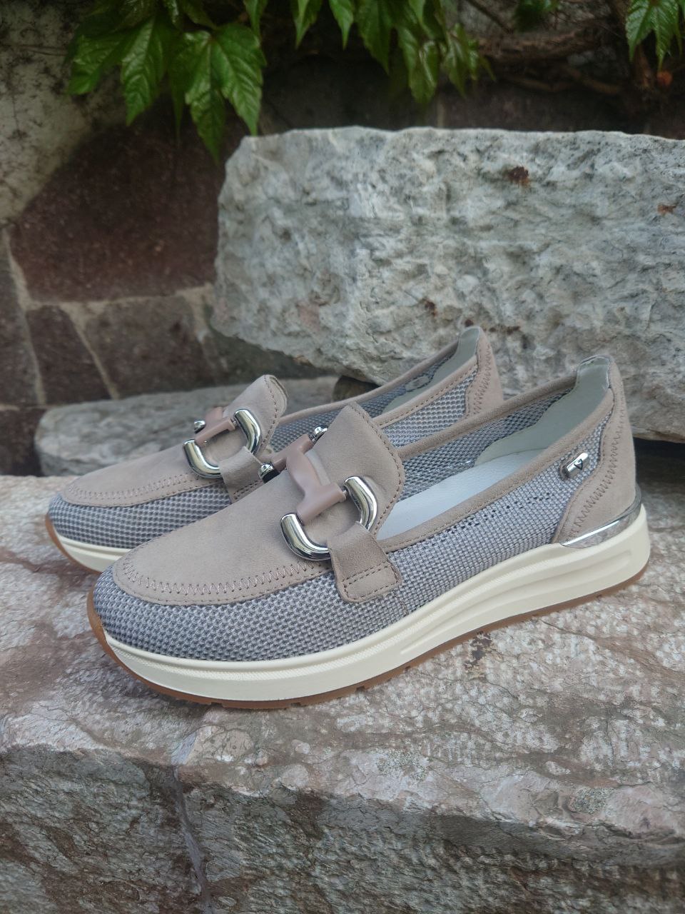 Valleverde Donna – Modello 36041A Suede Ecru