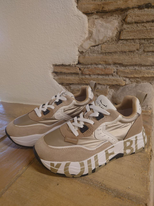 Voile Blanche Sneakers Donna - Modello 2017475.27.2E41 (light beige-platinum)